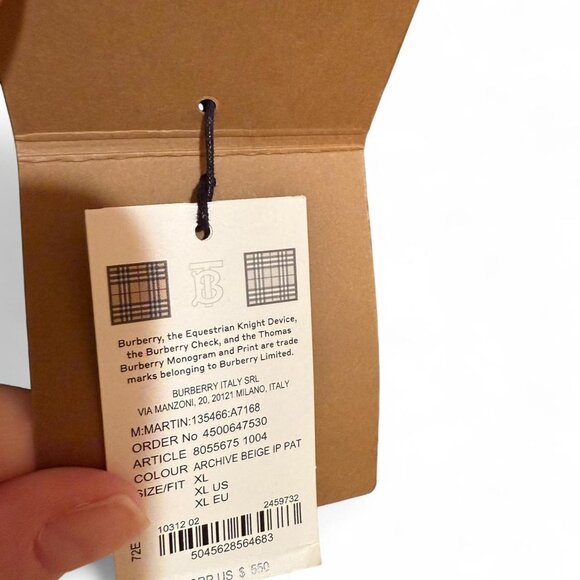 BNWT Burberry London England Black & Tan Nova Check Plaid Swim Trunks - Picture 4 of 6